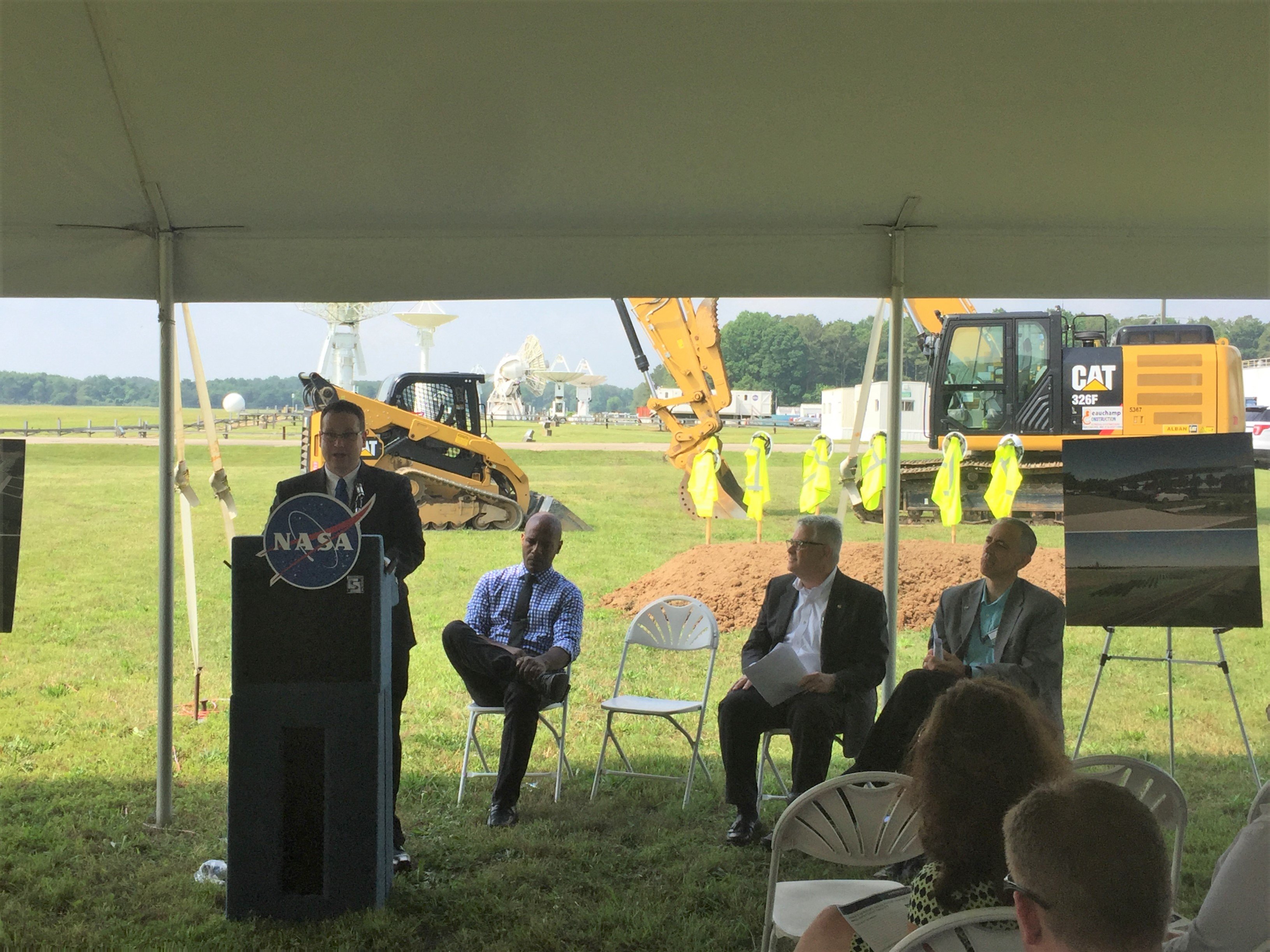 NASA Goddard Wallops Flight Facility Groundbreaking 2